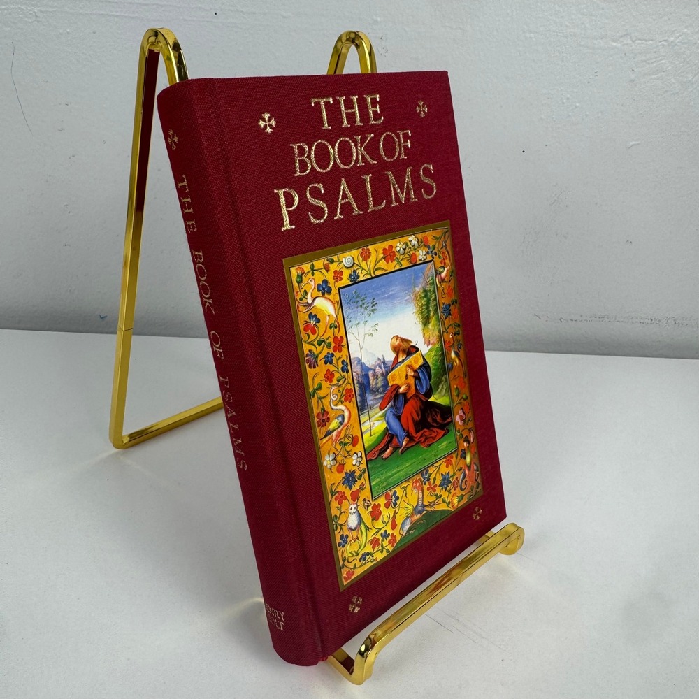 The Book of Psalms 1986 Henry Holt and Co KJV Hardcover Illustrated 0805000461